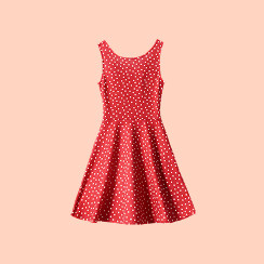 Red dress