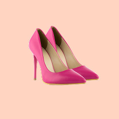 pink heels