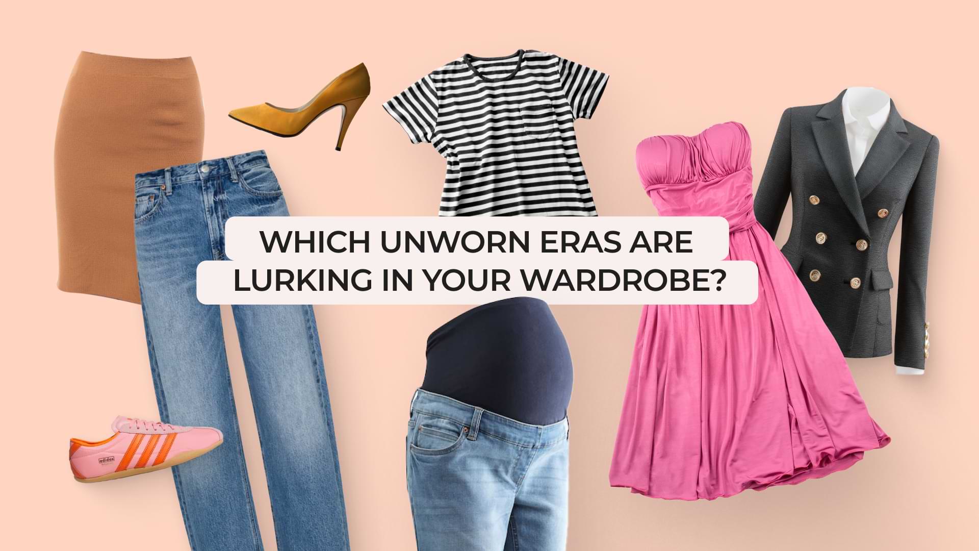 Variety of women's clothes